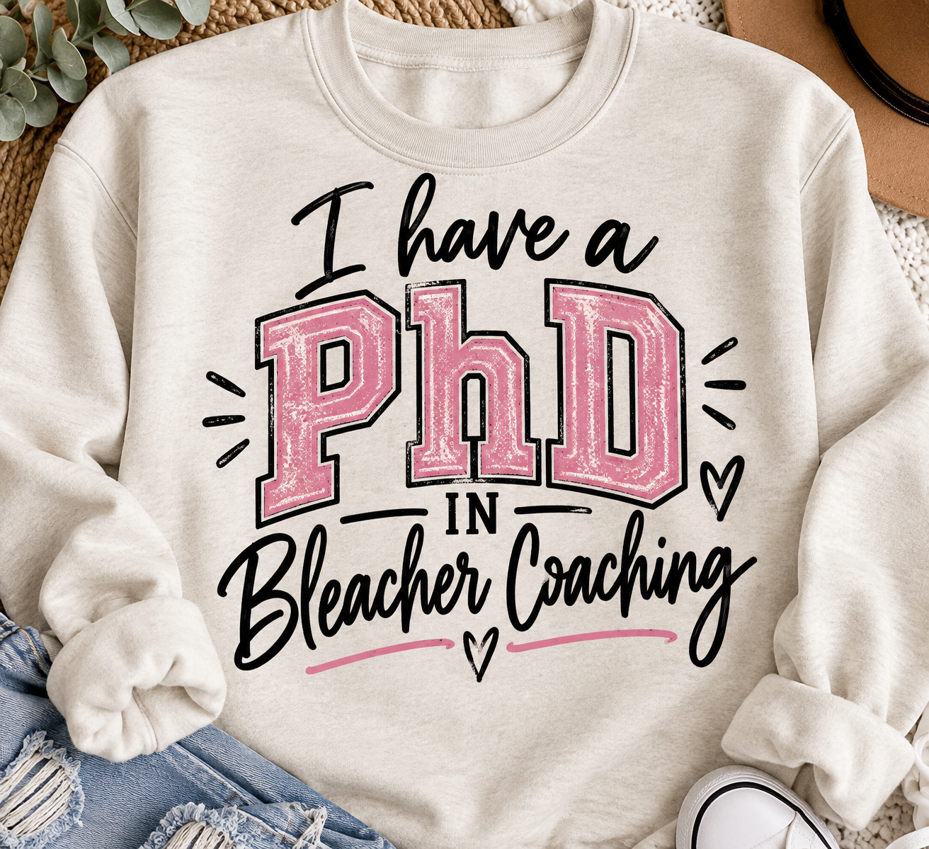 PhD crewneck