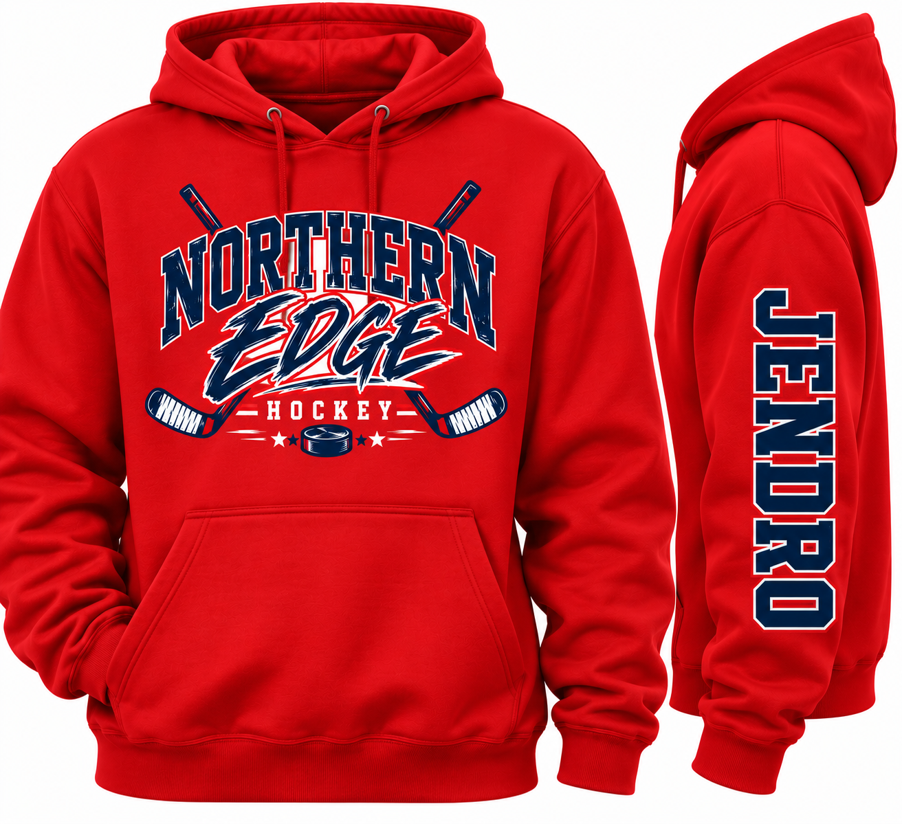 Northern Edge hoodie or crewneck