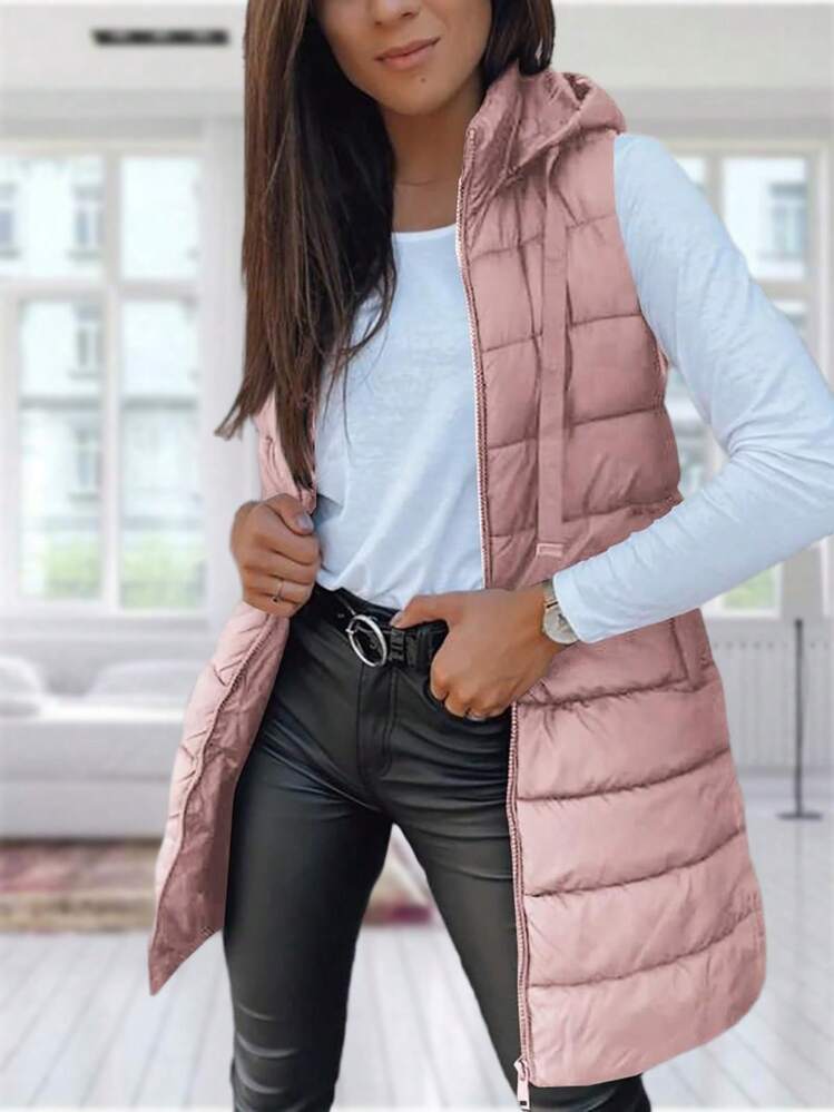 šššš„ šØš šš”š ššš² Pink long puffer vest šØš«š¢š š¢š§šš„š„š² $šš (s-2x)