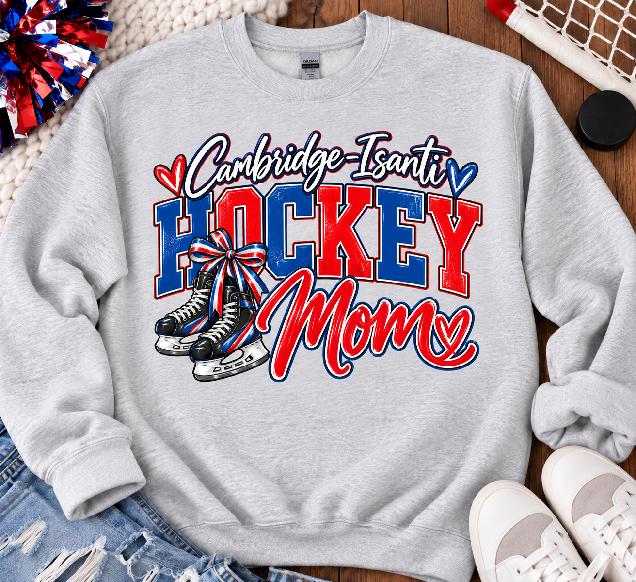 Cambridge isanti hockey mom