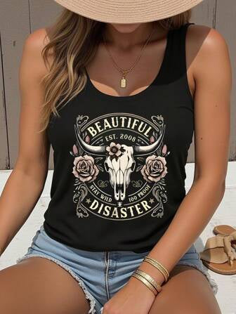 Beautiful disaster tank