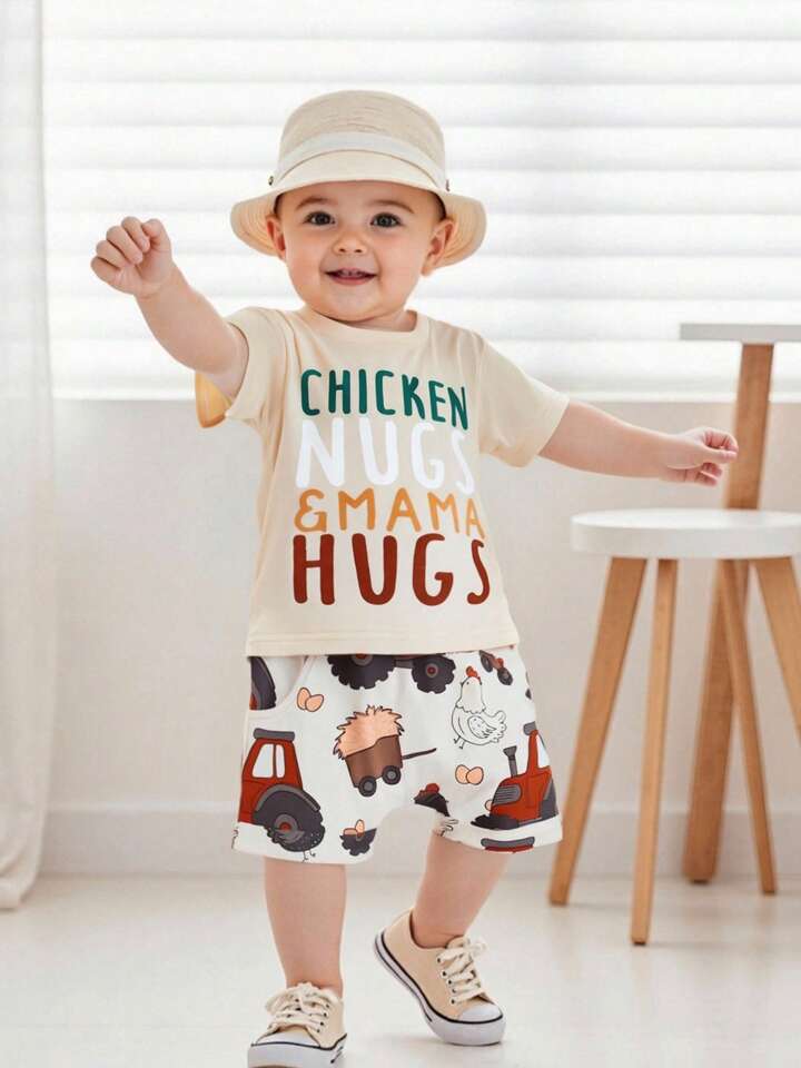 Chicken nugs and mama hugs boys (6mth-4yr)