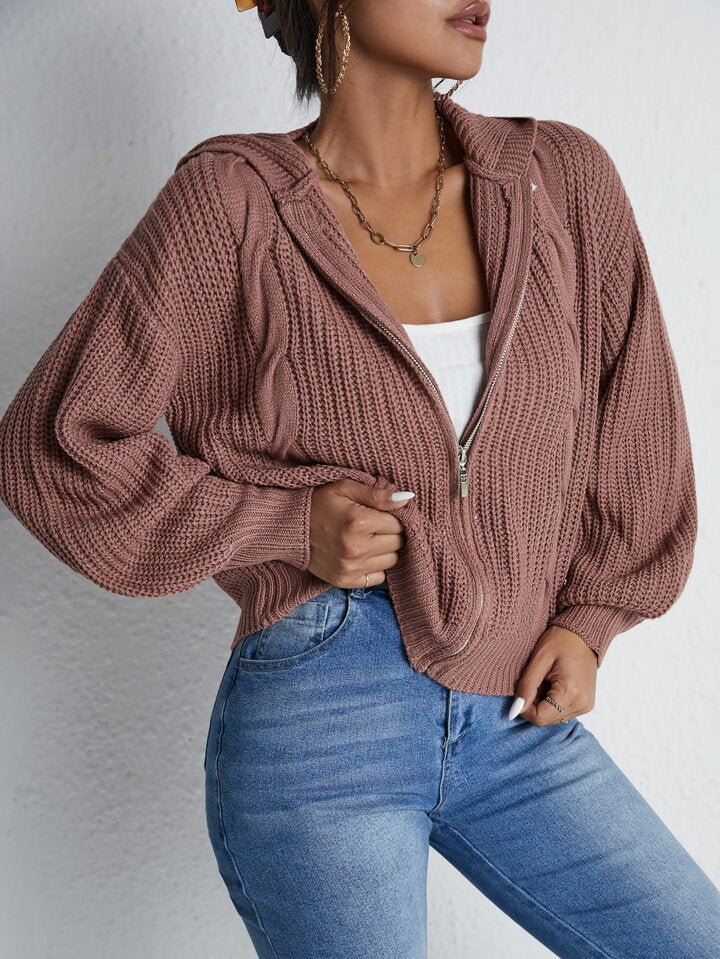 Redwood zip up hooded long sleeve