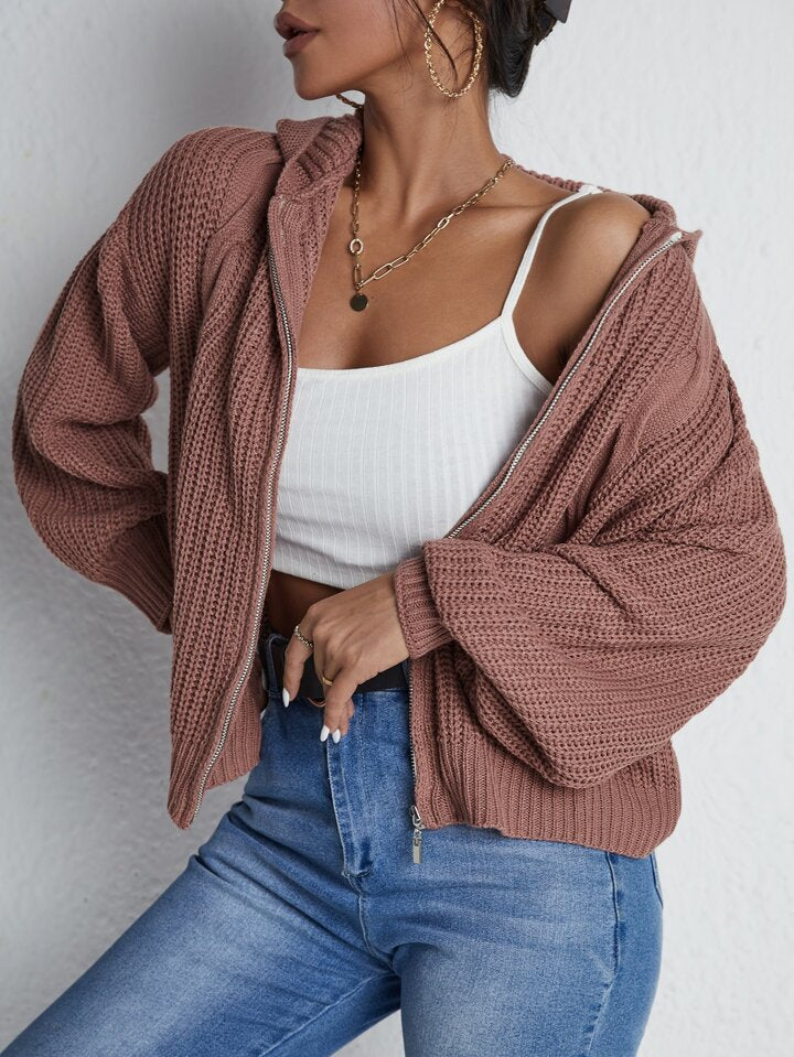 Redwood zip up hooded long sleeve