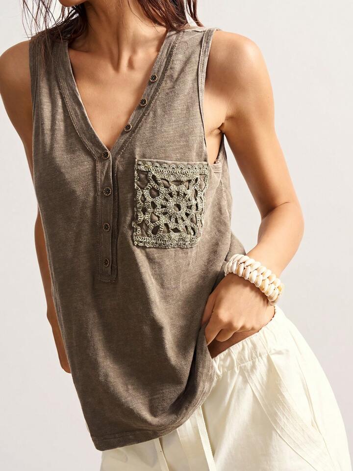 Boho country style tank