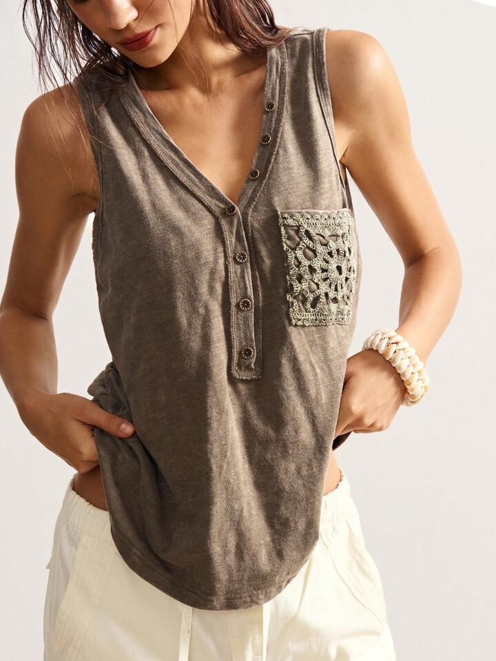 Boho country style tank