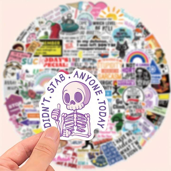 šššš„ šØš šš”š ššš² Funny stickers 100 pk šØš«š¢š š¢š§šš„š„š² $šš