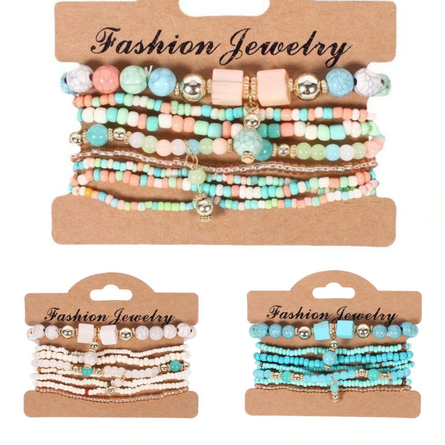 8pcs/set bracelet (3 colors)