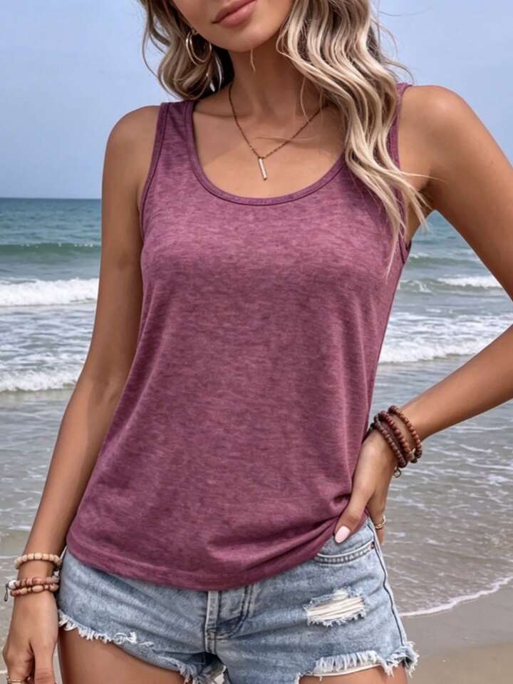 Casual tank (mauve)