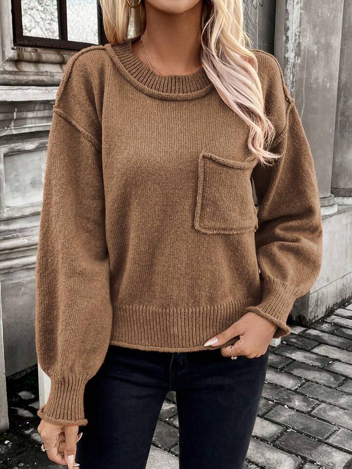 coffee pocket sweater