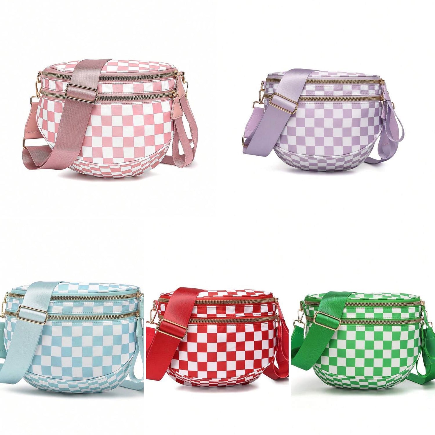šš”š®š«š¬ššš² šššš šššš„ originally $šš.šš Checkered crossbody purse (multiple colors)
