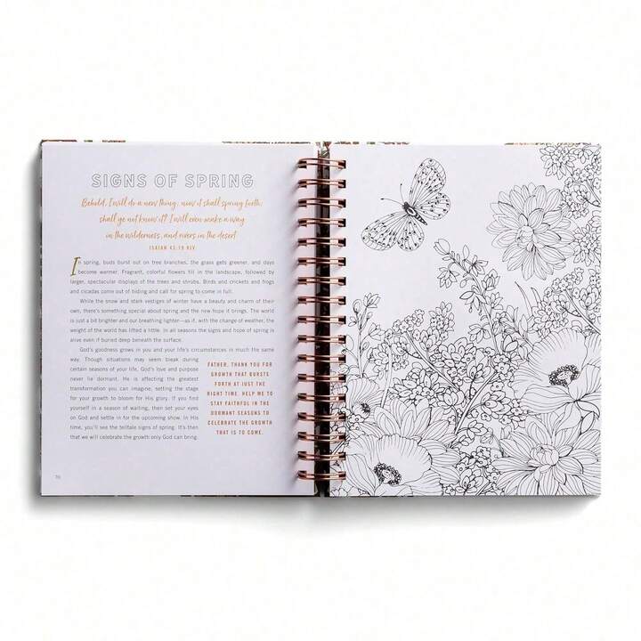Devotional coloring book