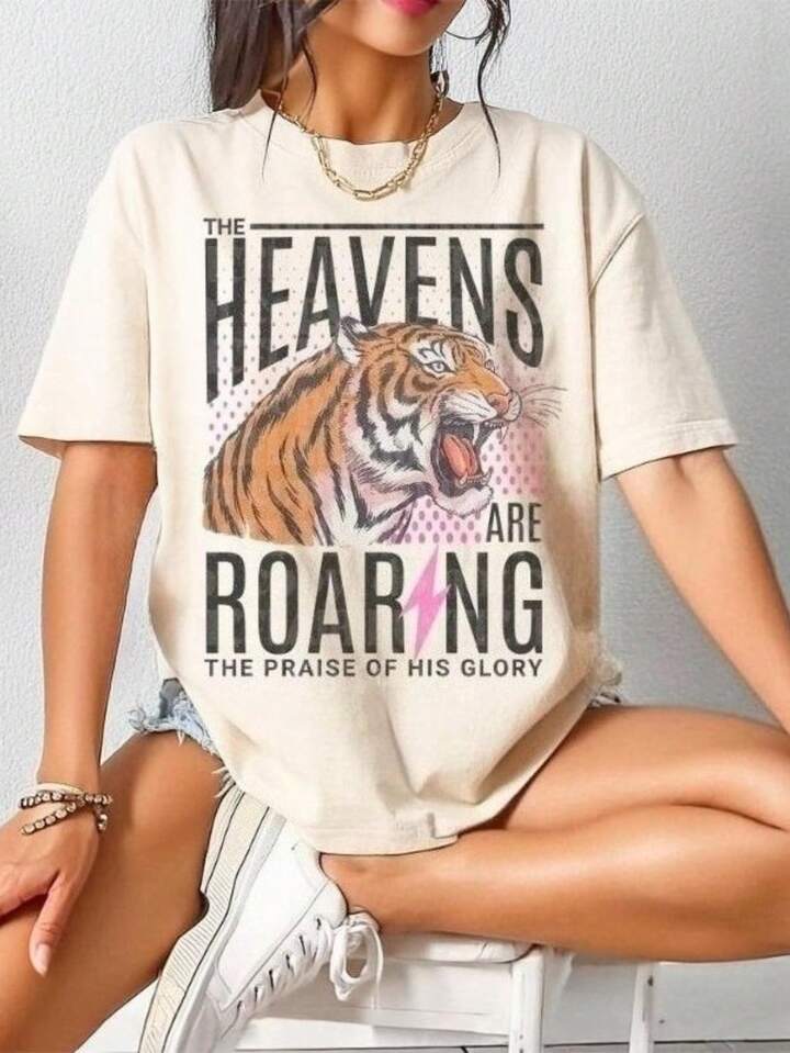 Heavens are roaring tshirt