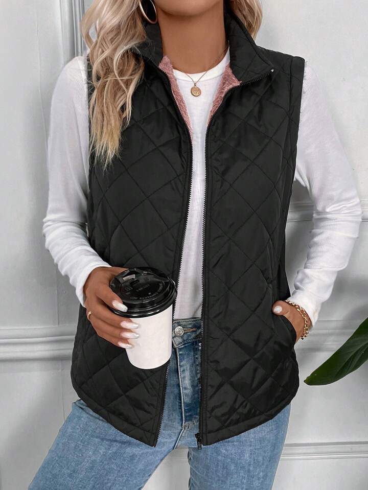Black vest w/ inside lining