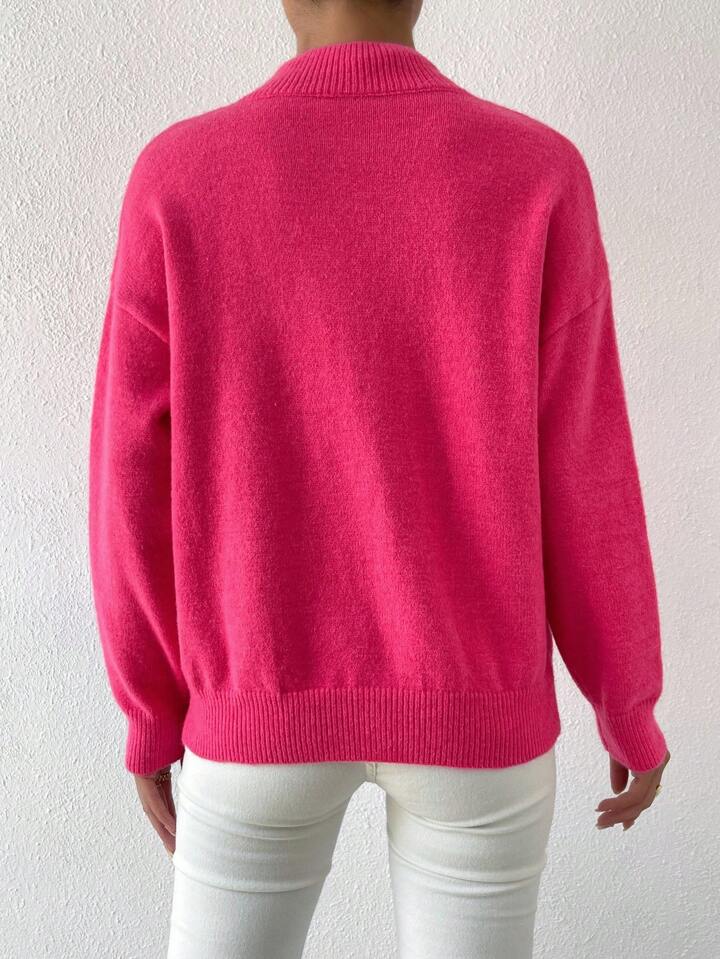 Hot pink sweater