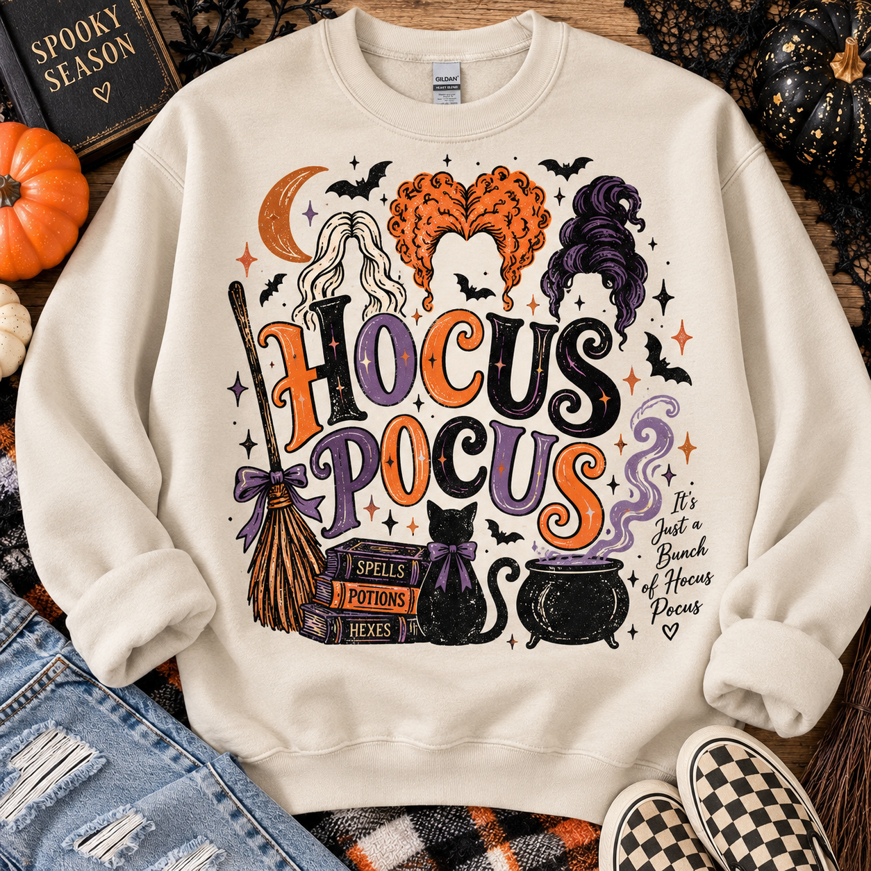 Hocus pocus crewneck (hoodie available)