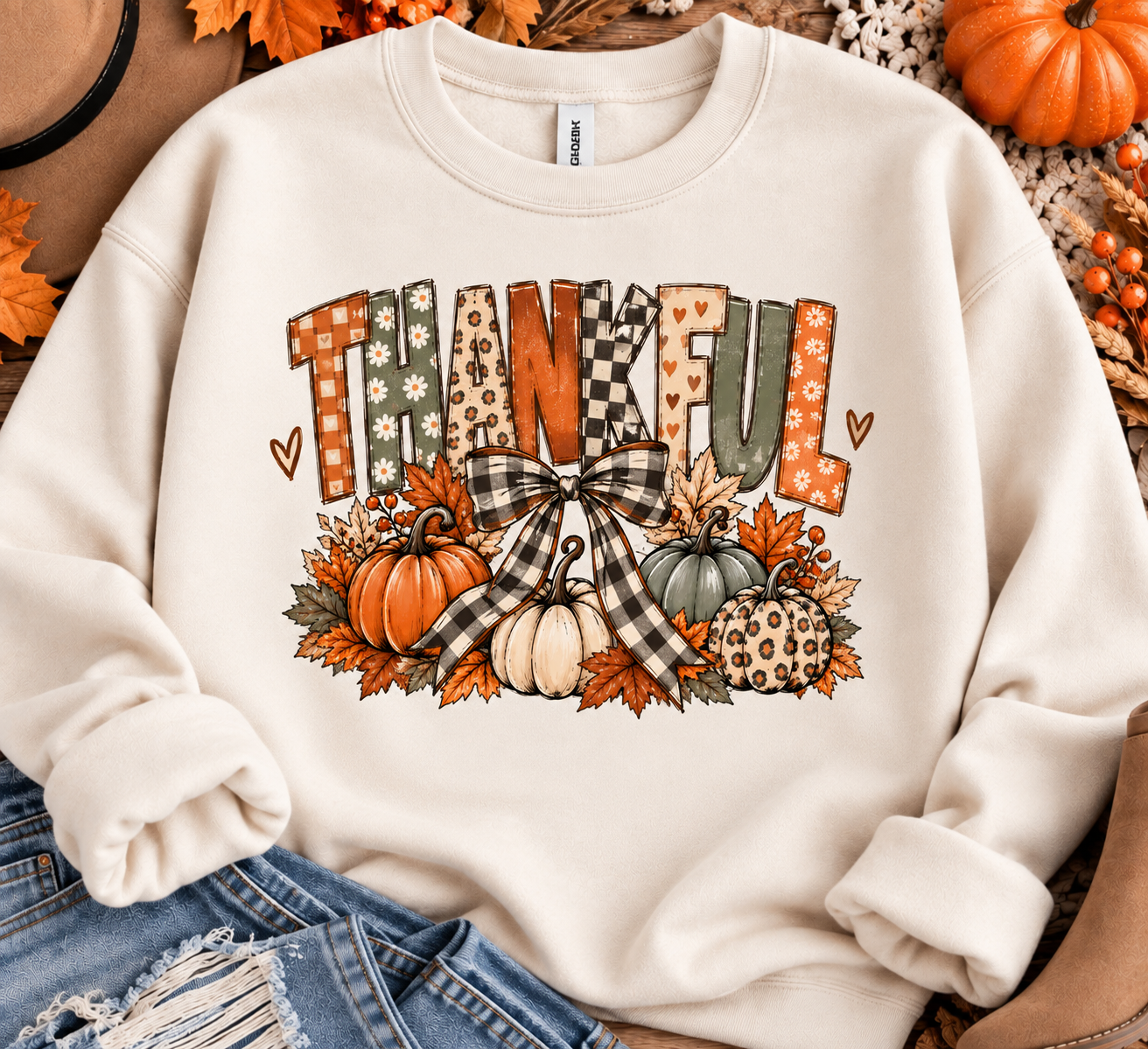 Thankful crewneck
