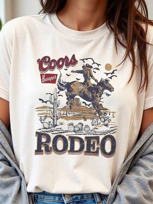 Cowboy rodeo tshirt