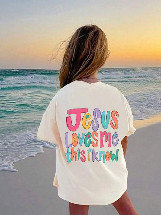 YOUTH Jesus loves me T-shirt