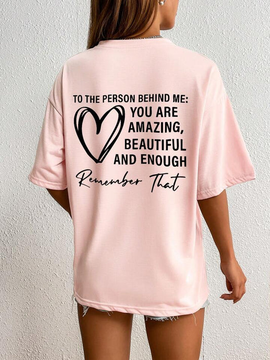 person behind me tshirt