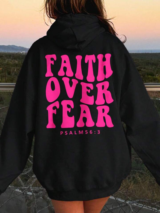 Faith over fear hoodie