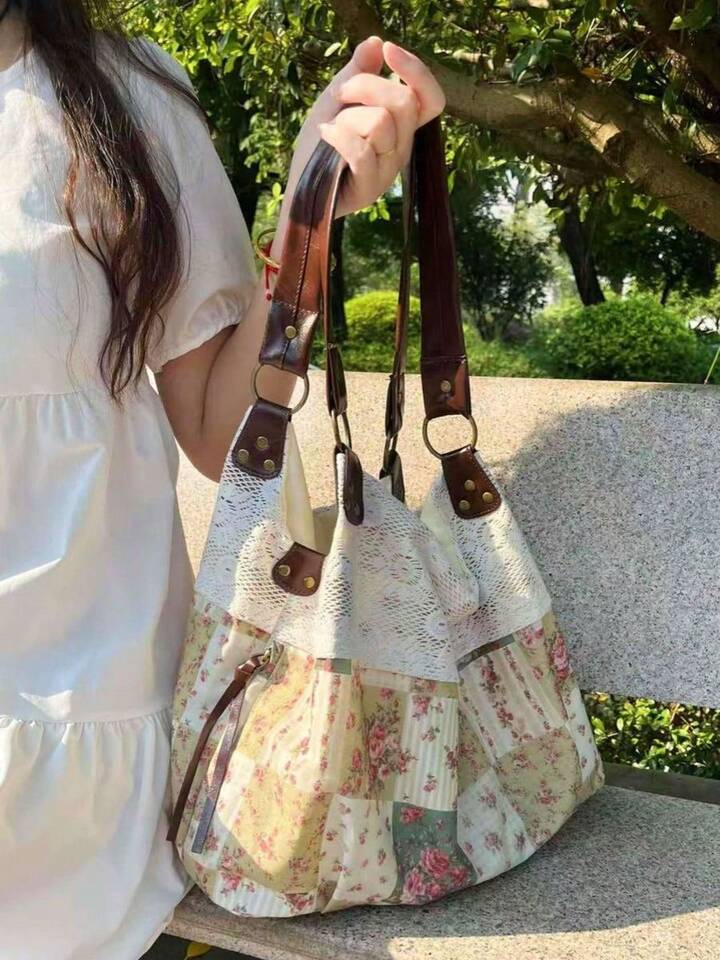 Large versatile lace bag/purse