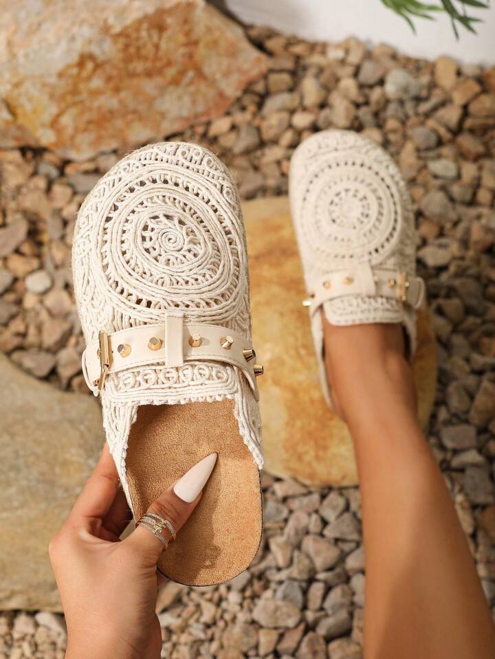 Slip on bohemain sandals