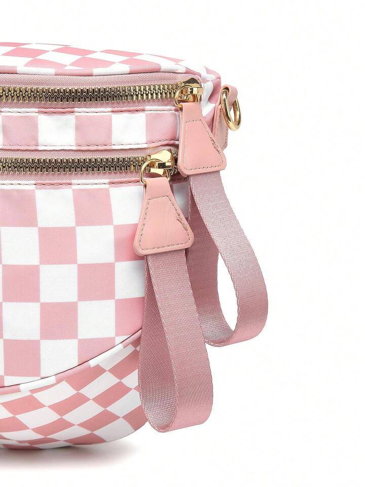 Checkered crossbody purse (multiple colors)