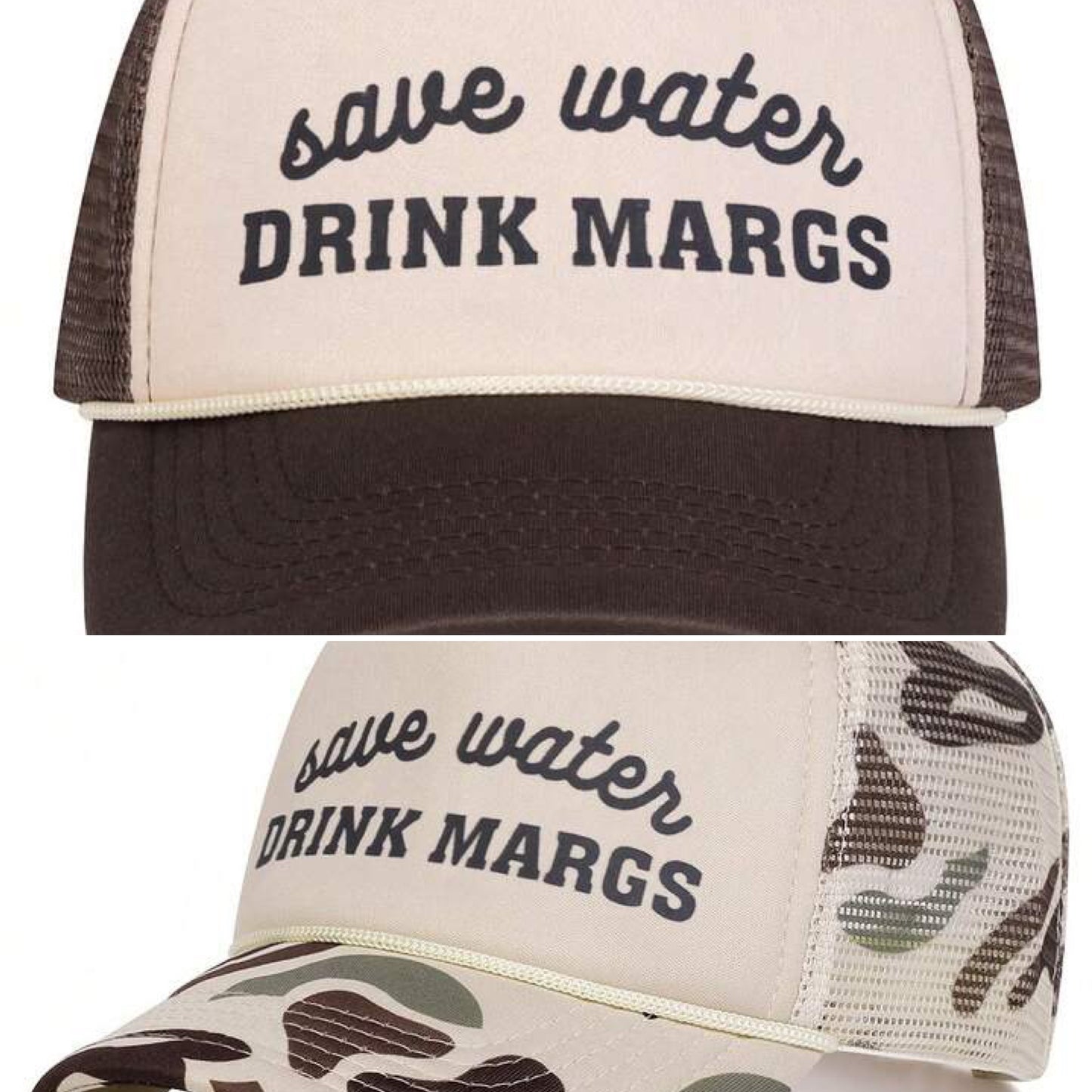 Save water drink Margs hat (2 colors)