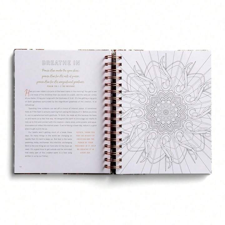 Devotional coloring book