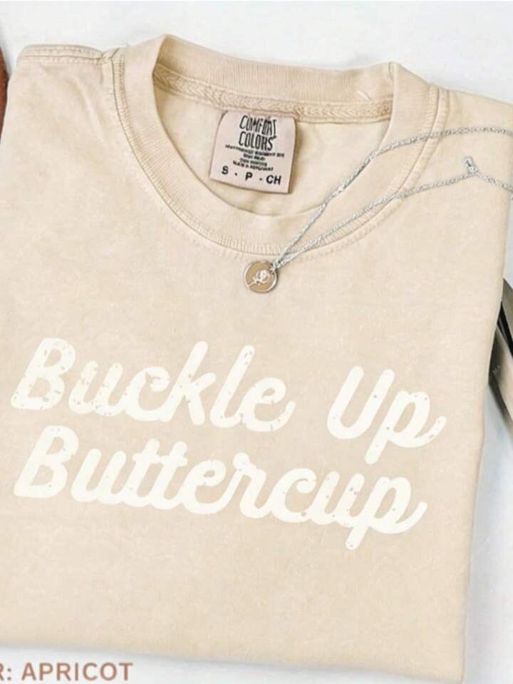 Buckle up tshirt  (4 colors)