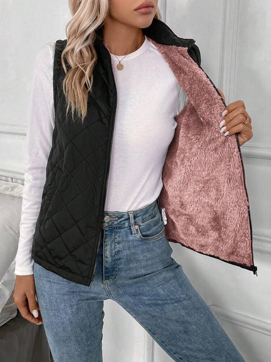 Black vest w/ inside lining